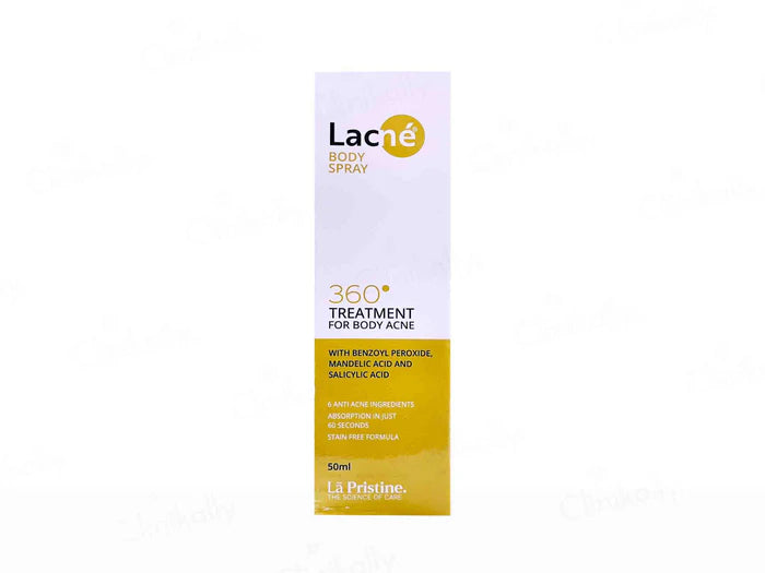 Lacne 360 Acne Treatment Body Spray, 50ml