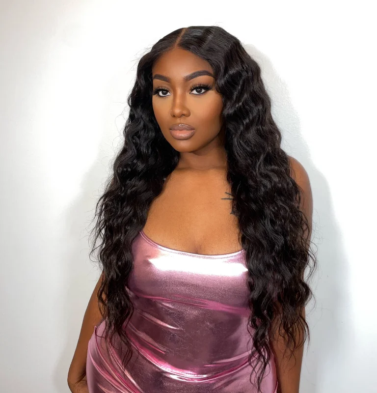 wigs for stylish volume and texture-LOOSE CURL BUILD A WIG