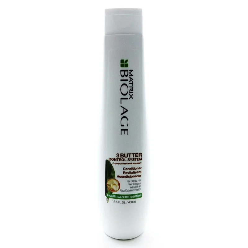 how to treat a dry, itchy scalp naturally -Matrix Biolage 3 Butter Control System Conditioner 13.5 oz