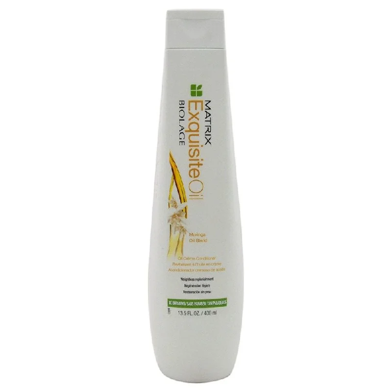 deep conditioning treatments for textured hair -Matrix Biolage Exquisite Oil Creme Conditioner, 13.5 oz