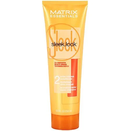 how to manage oily scalp without frequent washing -Matrix Sleek Look Extra Intense Conditioner 8.5 oz