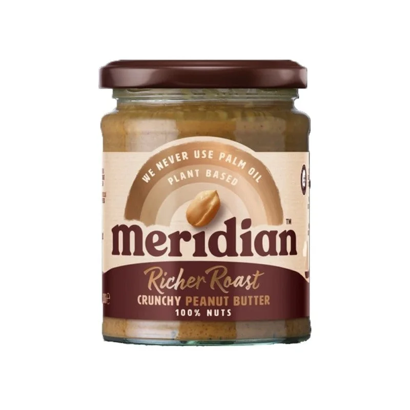 Meridian Richer Roast Crunchy Peanut Butter