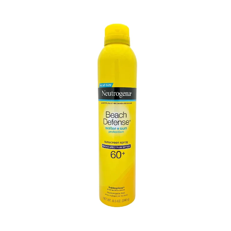 Neutrogena Beach Defense Sunscreen 8.5 OZ Spray Lotion SPF 60+