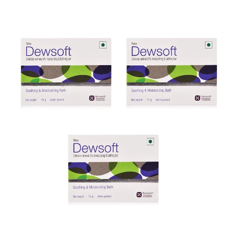 New Dewsoft Soap (75GM) (PACK OF 3)