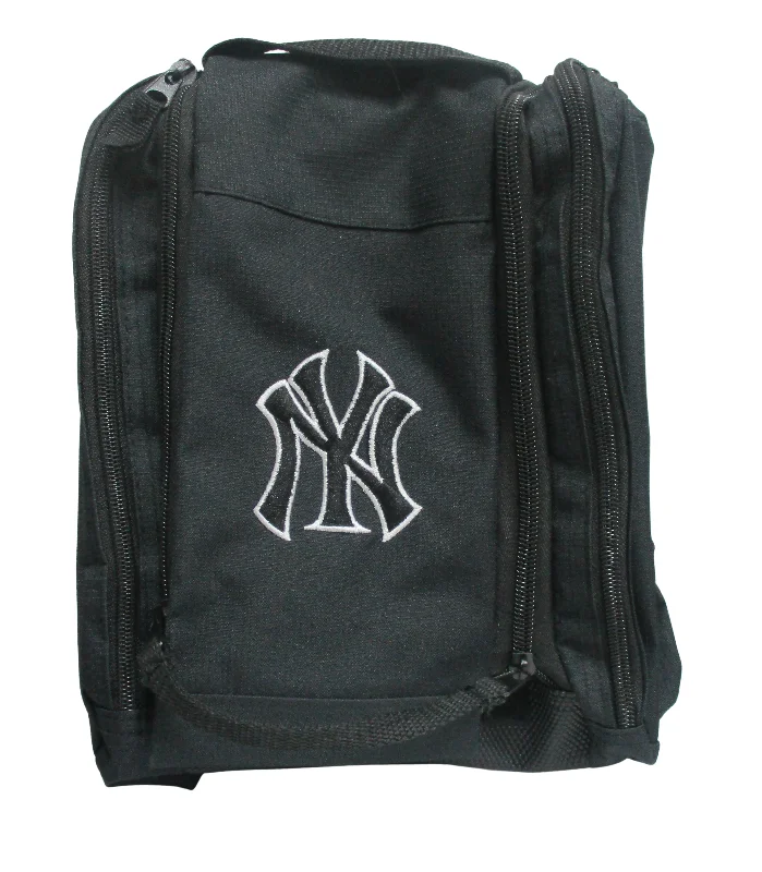 NY Yankees Black Dopp Toiletry Travel Bag