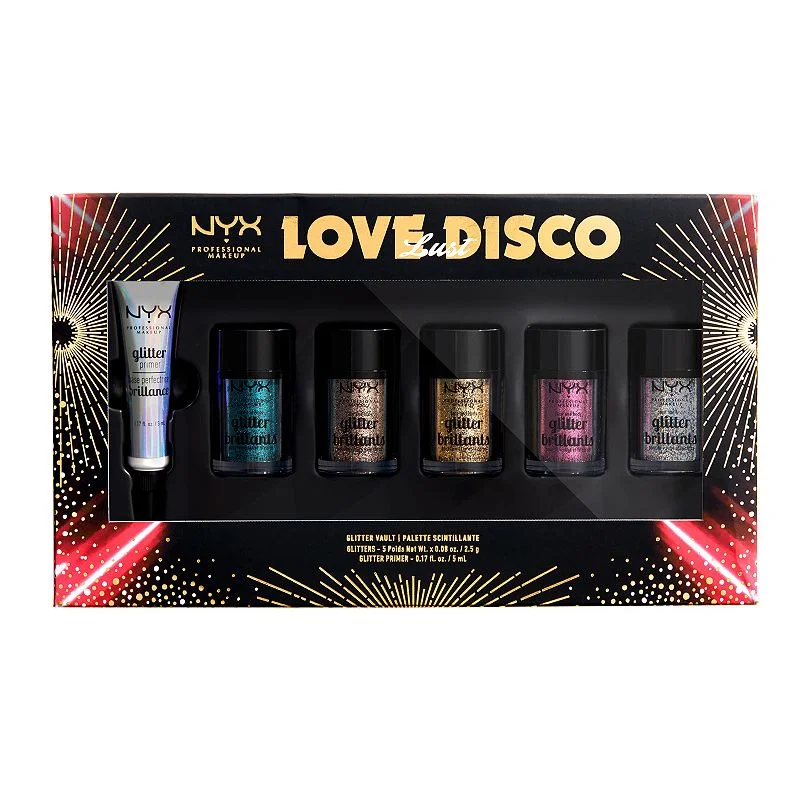 Nyx Professional Makeup 6-Pc. Love Lust Disco Glitter Set