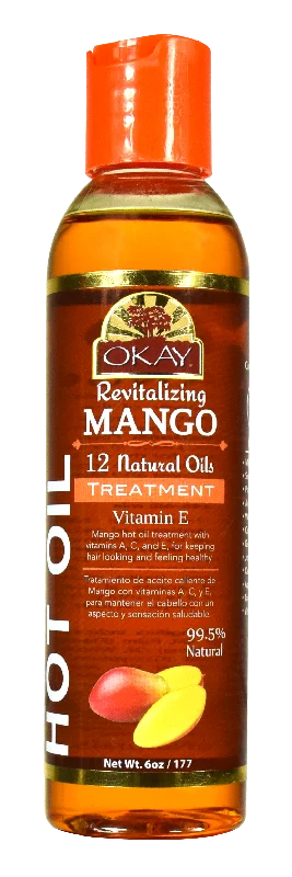 hair care products for treating thinning hair in women -Okay Mango Hot Oil Treatment, 6 Oz