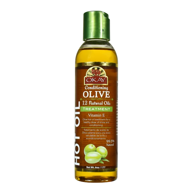 best natural oils for nourishing dry hair -Olive Conditioning Hot Oil Treatment Restores Hair -Nourishes, Smoothes Cuticle-Improves Hair Appearance- Silicone, Paraben Free For All Hair Types and Textures - Made in USA 6oz / 177ml