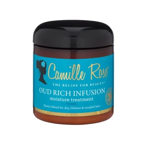 tips for improving hair texture after heat damage -Camille Rose Oud Rich Infusion Moisture Treatment