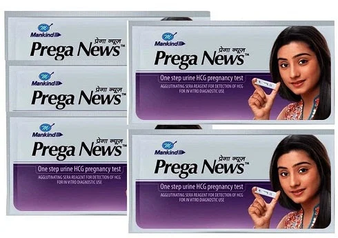 Prega News Pregnancy Test Kit (PACK OF 5)