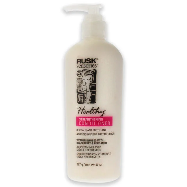 how to get smooth, silky hair without heat styling -Rusk Healthy Conditioner by Rusk for Unisex - 8 oz Conditioner