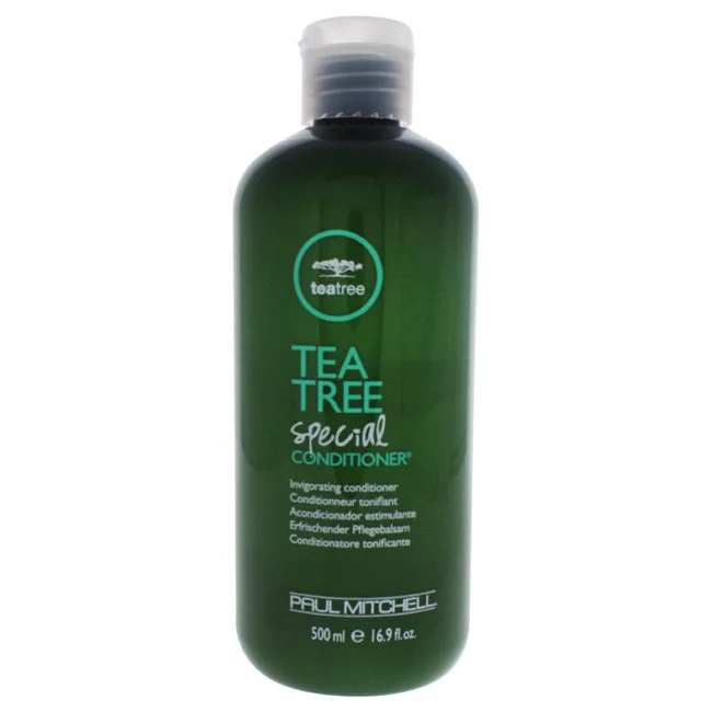 best hair care routine for thick, coarse hair -Paul Mitchell Tea Tree Conditioner by Paul Mitchell for Unisex - 16.9 oz Conditioner