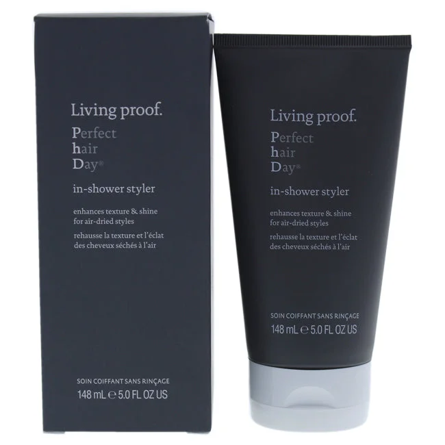 how to fix oily scalp without washing hair daily -Living Proof Perfect Hair Day In-Shower Styler by Living Proof for Unisex - 5 oz Rinse