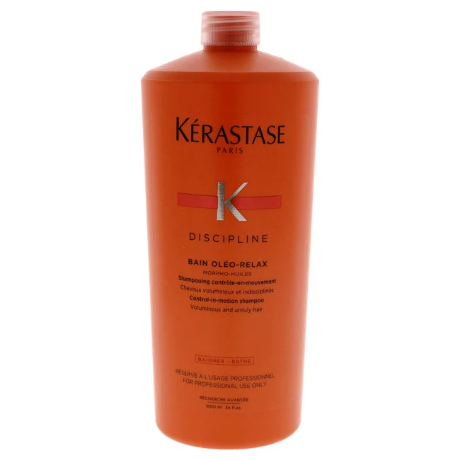 Kerastase Discipline Bain Oleo-Relax Shampoo by Kerastase for Unisex - 34 oz Shampoo