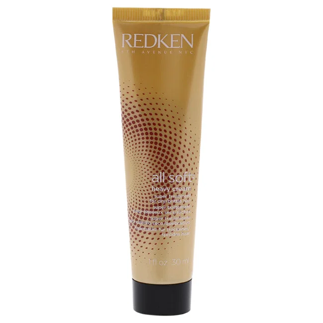 hair care for controlling oily scalp and greasy hair -Redken All Soft Heavy Cream by Redken for Unisex - 1 oz Cream