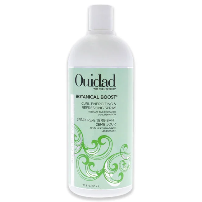 how to restore shine to dry, damaged hair -Ouidad Botanical Boost Curl Energizing and Refreshing Spray by Ouidad for Unisex - 33.8 oz Hair Spray