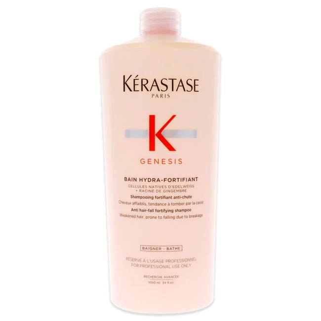 Kerastase Genesis Bain Hydra-Fortifiant Shampoo by Kerastase for Unisex - 34 oz Shampoo