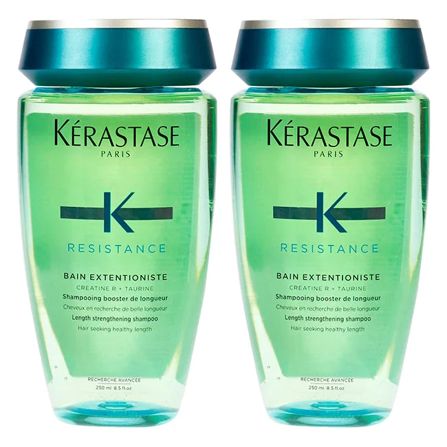 Kerastase Resistance Bain Extentioniste Shampoo by Kerastase for Women - 8.5 oz Shampoo - Pack of 2