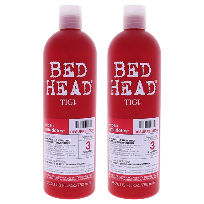 TIGI Bed Head Urban Antidotes Resurrection Shampoo by TIGI for Unisex - 25.36 oz Shampoo - Pack of 2