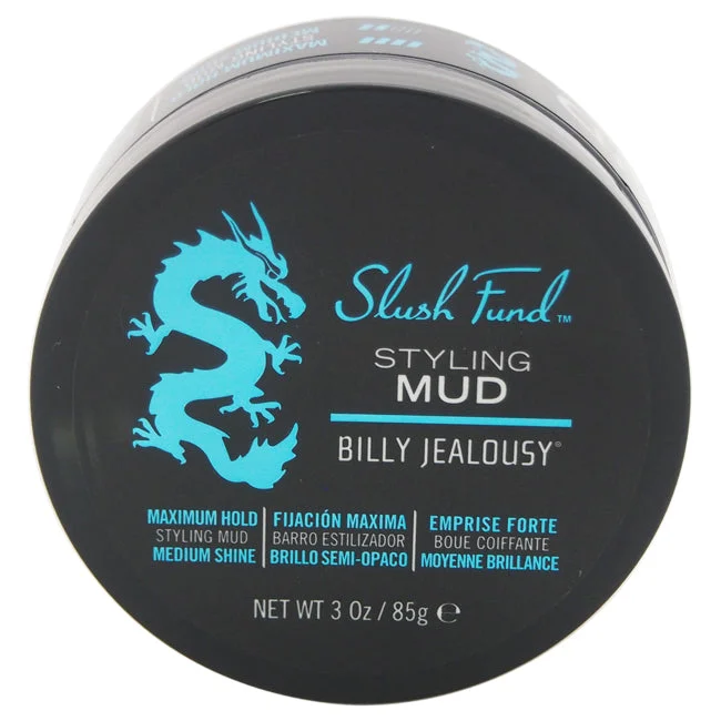 hair care for men with thinning or receding hairline -Billy Jealousy Slush Fund Styling Mud by Billy Jealousy for Men - 3 oz Mud