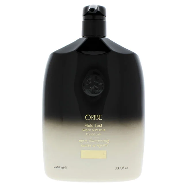 deep conditioning treatments for textured hair -Oribe Gold Lust Repair and Restore Conditioner by Oribe for Unisex - 33.8 oz Conditioner