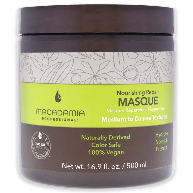 best hair products for fine, flat hair volume -Macadamia Oil Nourishing Repair Masque by Macadamia Oil for Unisex - 16.9 oz Masque