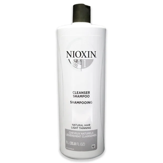 Nioxin System 1 Cleanser Shampoo by Nioxin for Unisex - 33.8 oz Shampoo