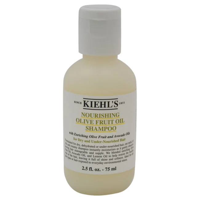 Kiehls Olive Fruit Oil Nourishing Shampoo by Kiehls for Unisex - 2.5 oz Shampoo