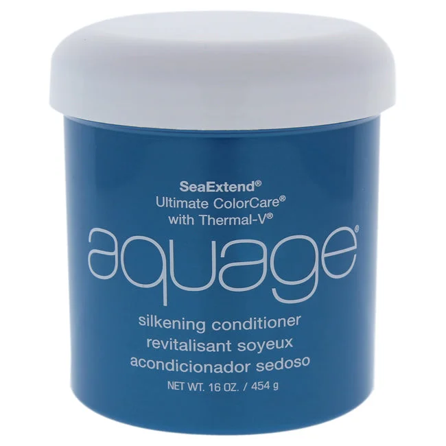 how to stop hair loss from excessive brushing -Aquage Seaextend Ultimate Colorcare with Thermal-V Silkening Conditioner by Aquage for Unisex - 16 oz Conditioner