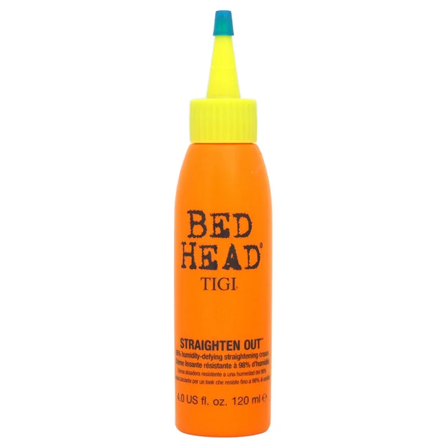 how to reduce scalp irritation after coloring hair -TIGI Bed Head Straighten Out - 98% Humidity-Defying Straightening Cream by TIGI for Unisex - 4 oz Cream