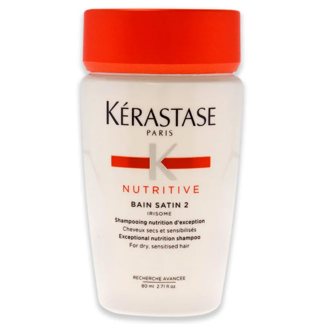 Kerastase Nutritive Bain Satin 2 Shampoo by Kerastase for Unisex - 2.71 oz Shampoo