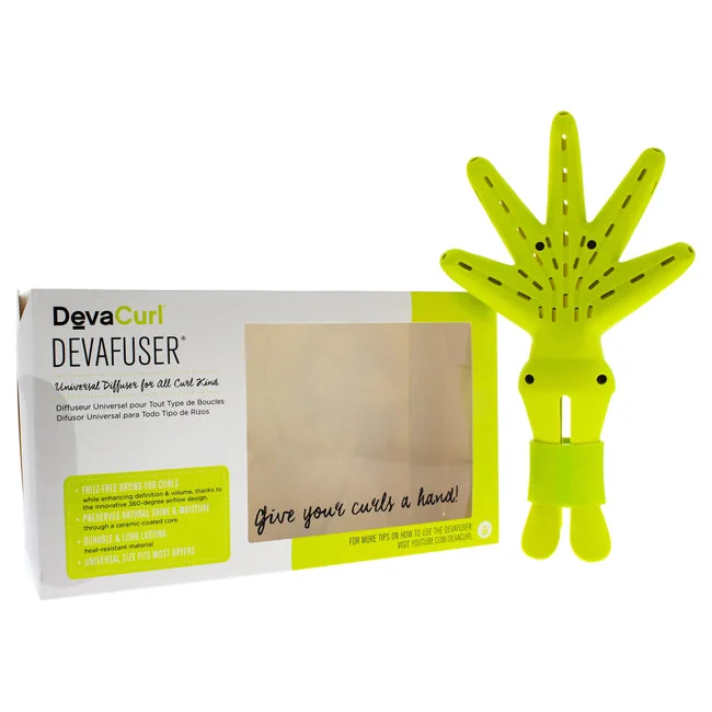 hair care tips for soft, manageable hair -DevaCurl DevaFuser Universal Diffuser by DevaCurl for Unisex - 1 Pc Diffuser