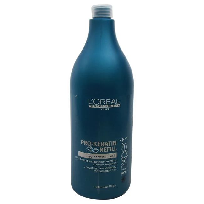 LOreal Professional Serie Expert Pro-Keratin Refill Correcting Care Shampoo by LOreal Professional for Unisex - 50.7 oz Shampoo