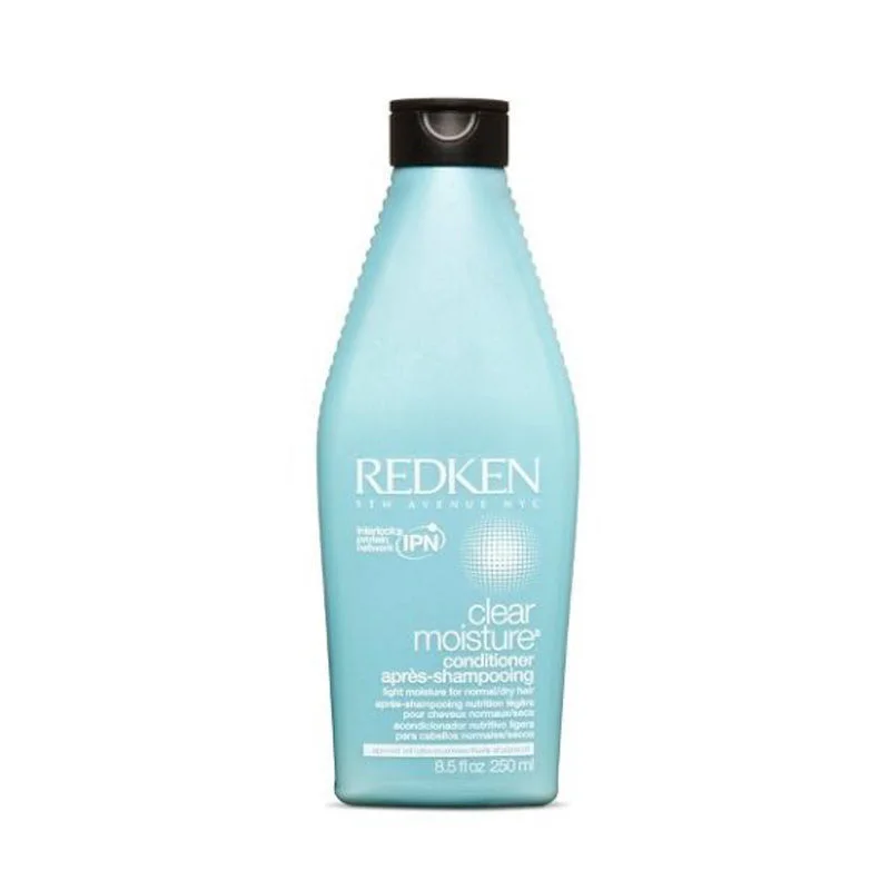 how to get smooth, silky hair without heat styling -Redken Clear Moisture Conditioner 8.5 oz