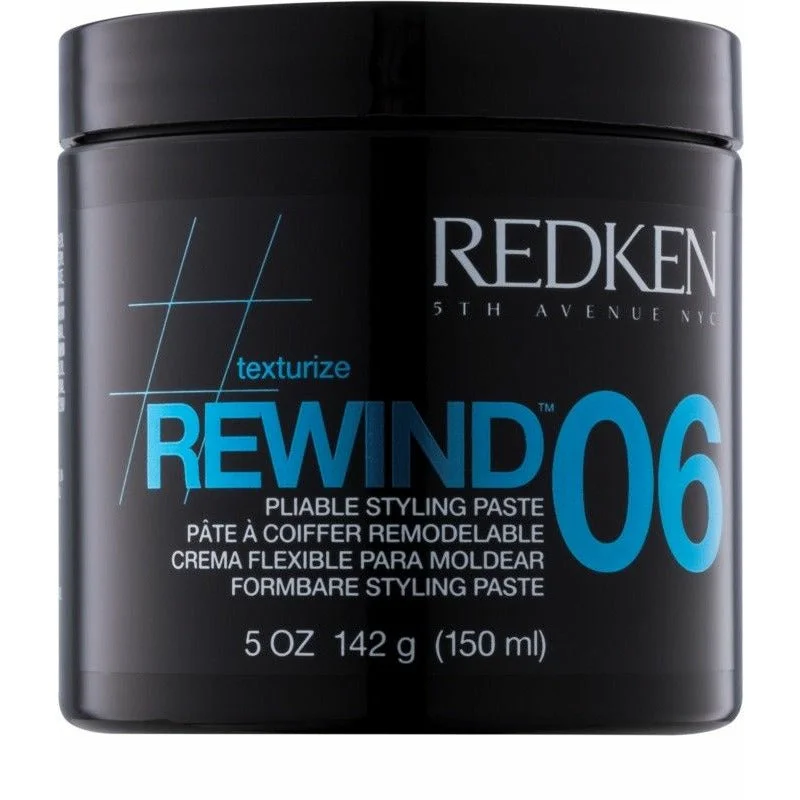 best hair oils for treating scalp dandruff -Redken Rewind 06 Pliable Styling Paste 5 oz