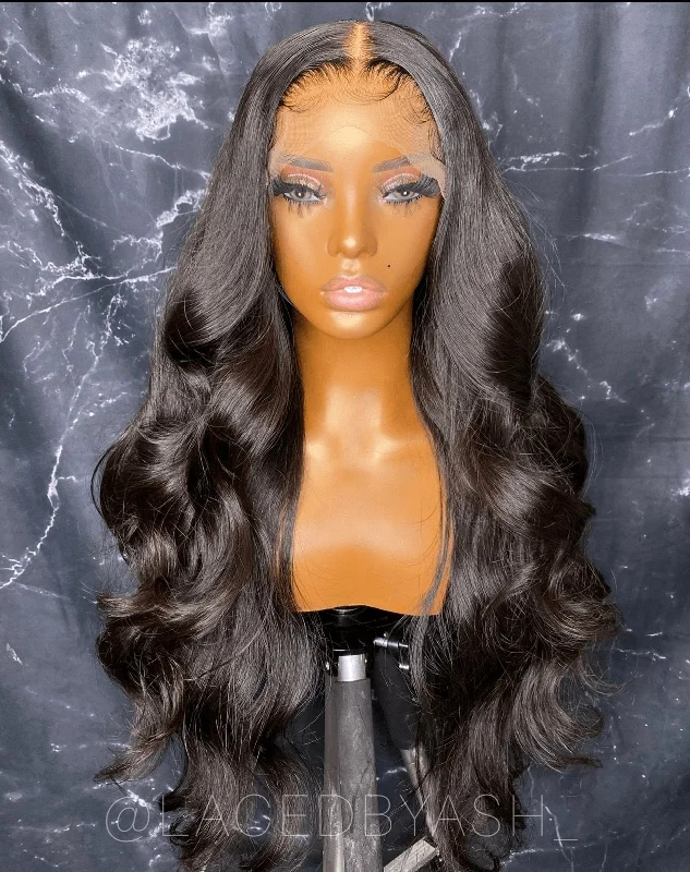 wigs for adding layers and movement to hair-SALE Custom Closure Wig: Provide Your Own Hair