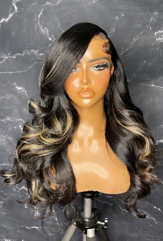 natural-looking wigs for professional use-SALE Custom Wig: Khloe