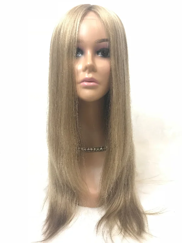 full lace wigs for sleek, high-fashion looks-Silicone Full Lace Wig