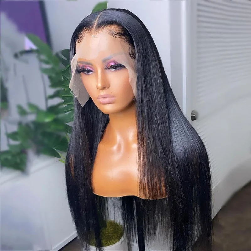 wigs for a classy, timeless appearance-ReadytoGo Silk Straight 13x4 Frontal Lace Wig