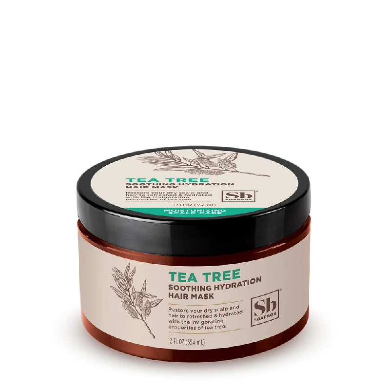 how to restore shine to dry, damaged hair -Tea Tree Soothing Hydration Hair Mask