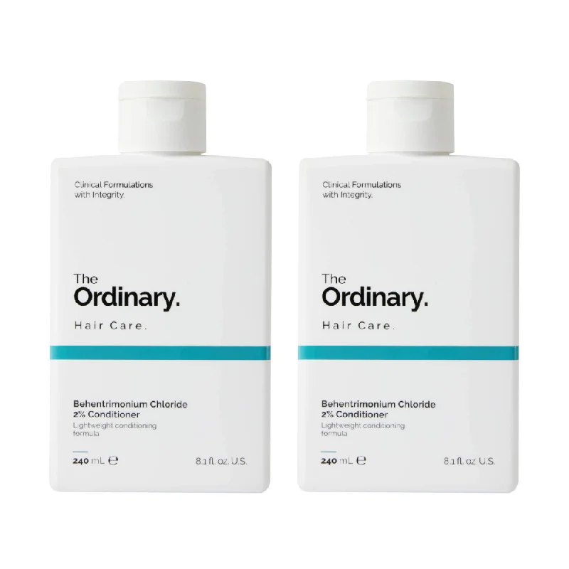 how to prevent hair loss due to stress naturally -The Ordinary Behentrimonium Chloride 2% Conditioner [Double Pack] 2 x 240ml