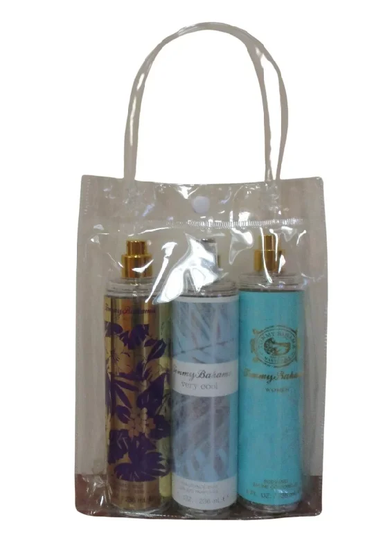 Tommy Bahama Fragrance Mist Body Spray Gift BagSt Bartz, Very Cool, Martinique 8oz 3 PC