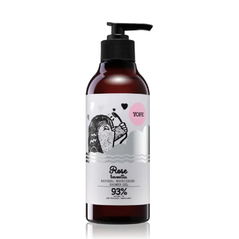 Yope Rose & Boswellia Shower Gel