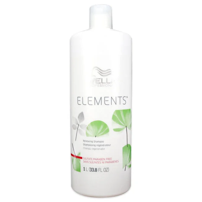 Wella Elements Renewing Shampoo by Wella for Unisex - 33.8 oz Shampoo