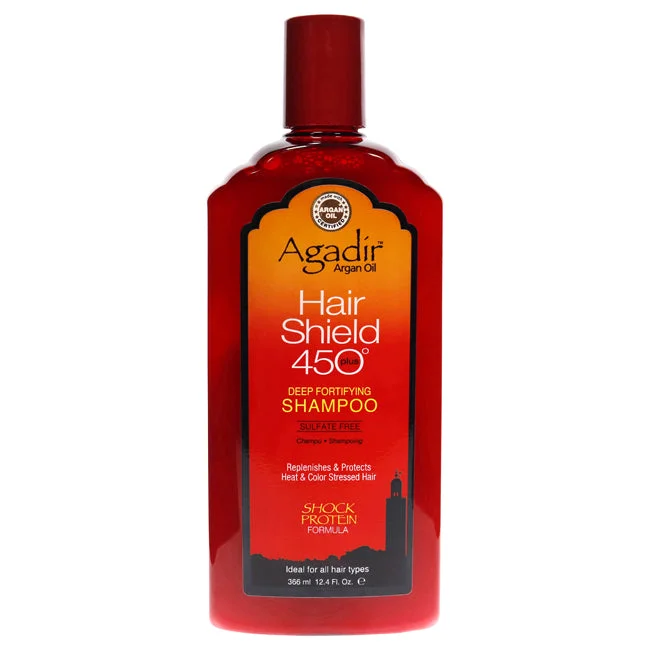 Agadir Argan Oil Hair Shield 450 Deep Fortifying Shampoo by Agadir for Unisex - 12.4 oz Shampoo