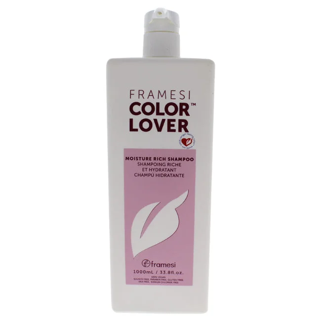 Framesi Color Lover Moisture Rich Shampoo by Framesi for Unisex - 33.8 oz Shampoo