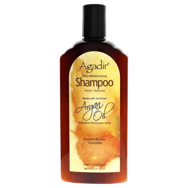 Agadir Argan Oil Daily Moisturizing Shampoo by Agadir for Unisex - 12.4 oz Shampoo